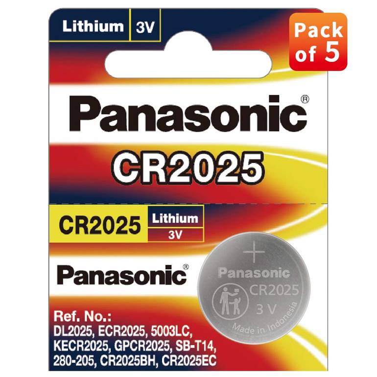 Panasonic Lithium Battery CR2025
