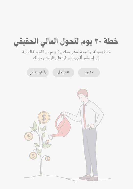 خطة التحول المالي 