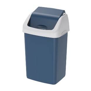  COSMOPLAST FLIP-TOP WAST BIN WITH SWING LID 46L IFHHXX283 