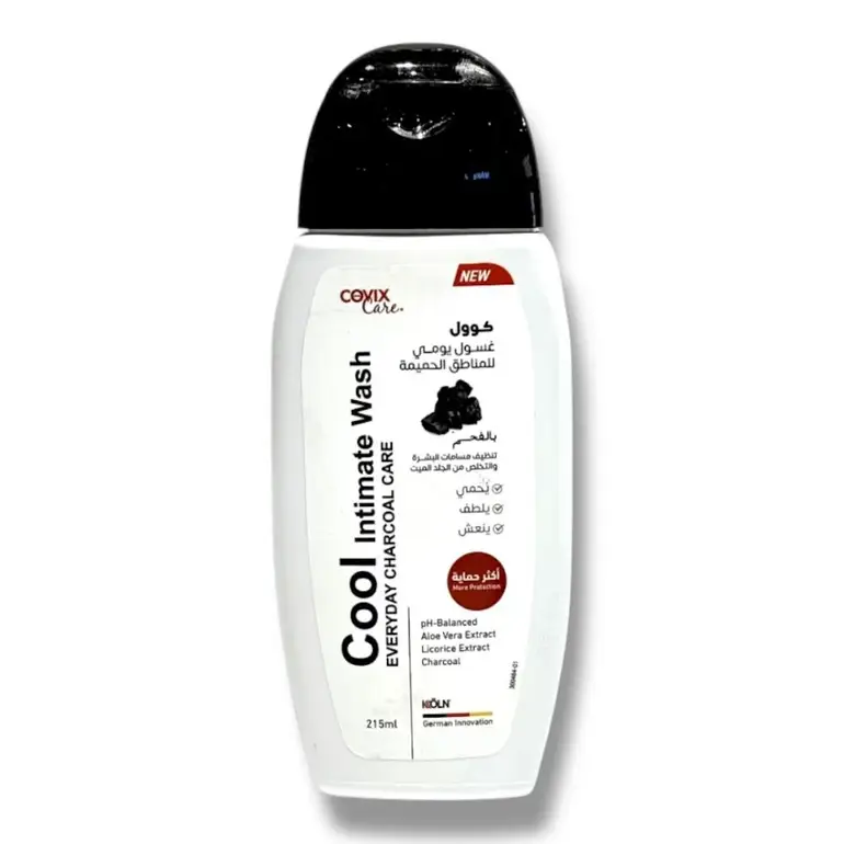غسول Cool Intimate Wash بالفحم للعناية اليومية بالمناطق الحساسة