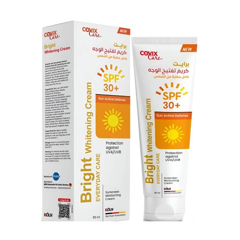 كوفيكس كريم تفتيح برايت مع حماية SPF30 للوجه 50 مل