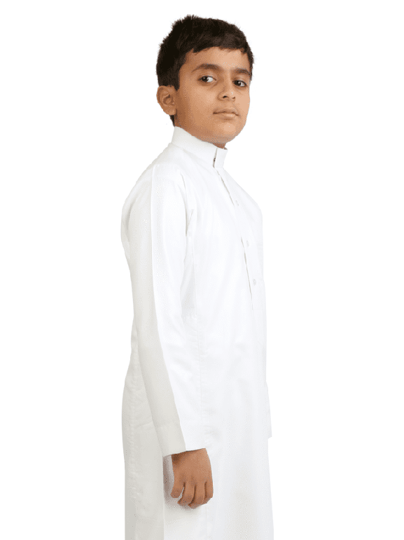 ثوب الأصيل شبابي أبيض 
