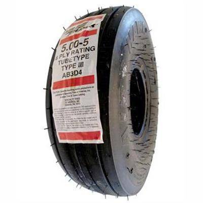 30842 (AB3D4) Air Hawk Tire, Tube Type, 500-5 6Ply