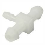 FUEL AND PRIMER LINE T FITTING 1/4-1/8