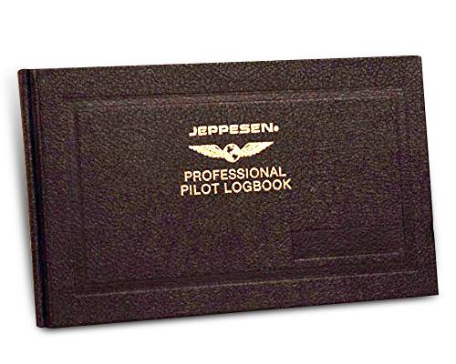 JEPPESEN Professional Logbook - Brown