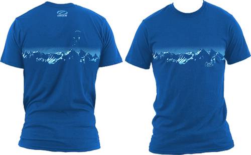 OZONE T-SHIRT BLUE MOUNTAIN, SMALL