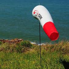  SOL WINDSOCK, LARGE 145cm LG X 40cm dia