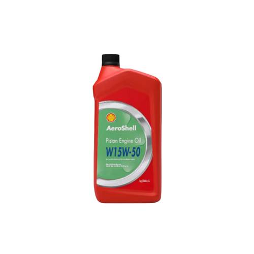 AeroShell Aviation Oil 15W-50 Multigrade (1-qt)