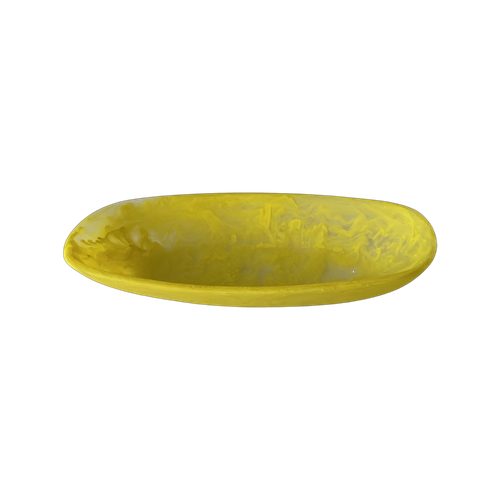 Boat Bowl Yellow Swirl