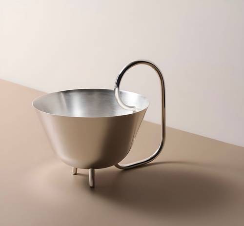 Silver Bowl with Loop