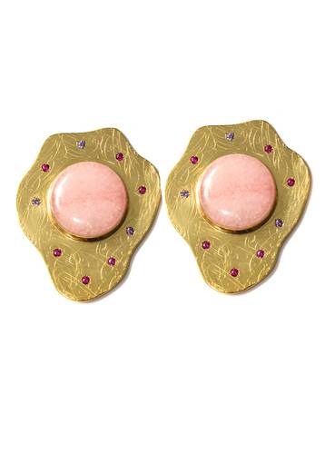 Pink Cloud Earrings