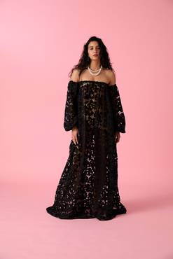 Lian Lace Dress Black