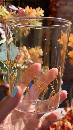 Yellow Grass Glass
