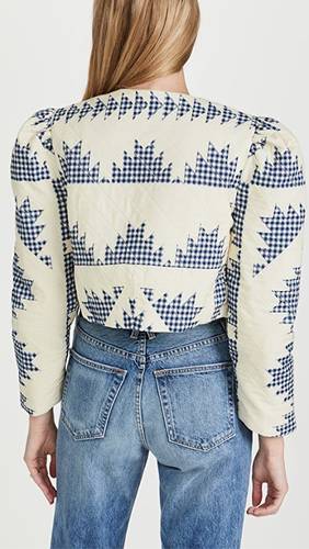 Quilted Cropped Jacket 