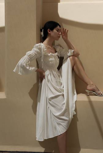 Astra Ivory Dress 