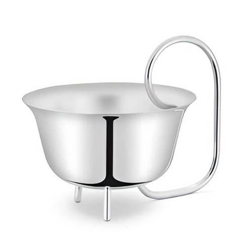 Silver Bowl with Loop