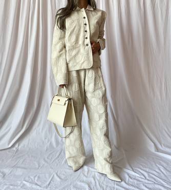 Lillie Jacket Circle Textured