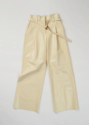Alondra leather pants vanilla