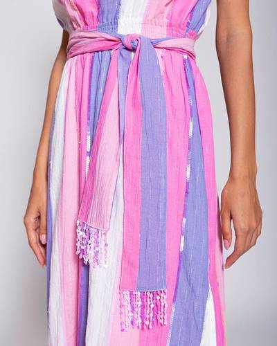 Sequin Candy Stripes Dress