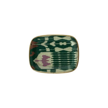 Small Bread Plate Green