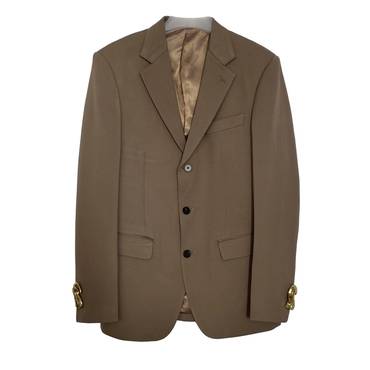 Horsetail Buttons Blazer Brown