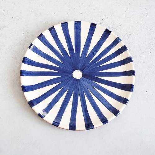 Ray Plate in Blue
