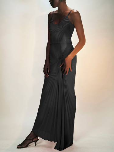 Dazed Maxi Black Dress