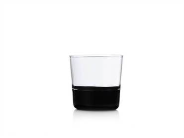 Light Smoked Black and Clear Glass 