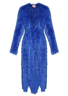 Blue Fluffy Jacket