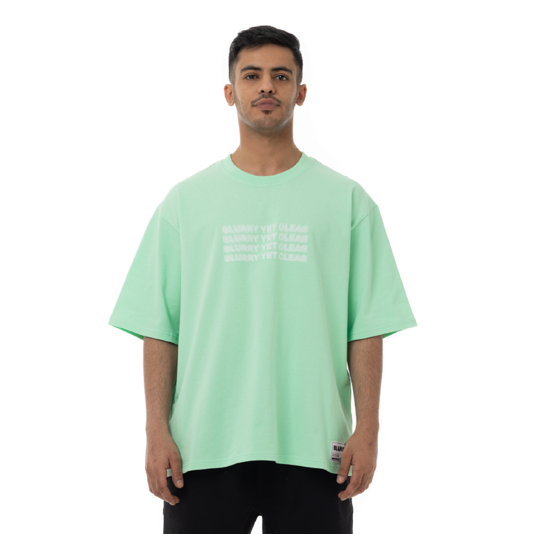 Ocean green T-Shirt- slogan