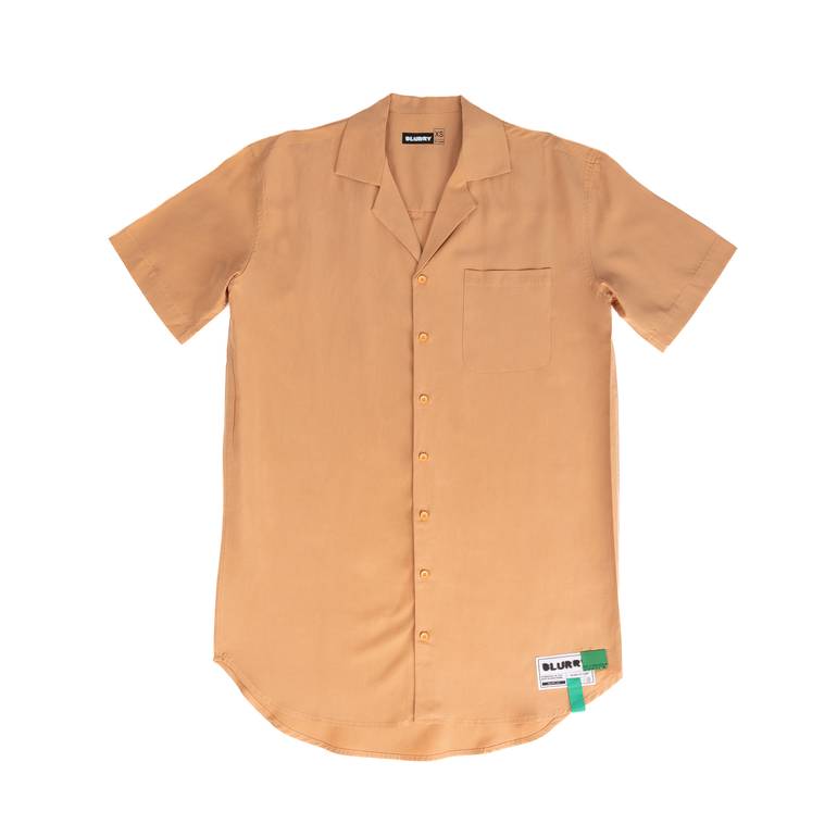 Oversized Clay Orange  linen Dress