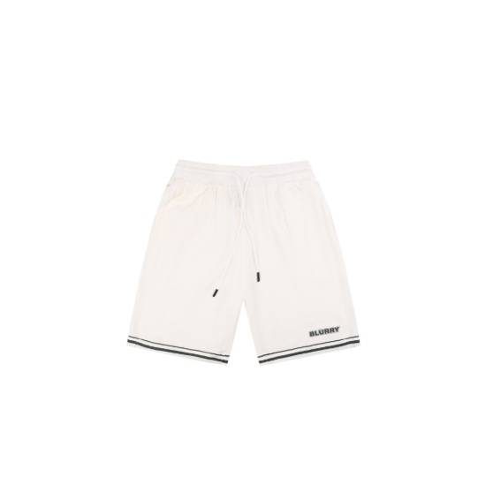 BLURRY AIR linen/cotton graphic short Set