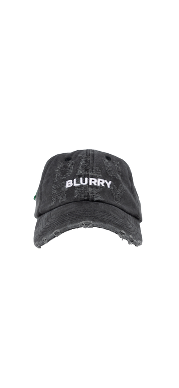 Dark Grey Denim Cap