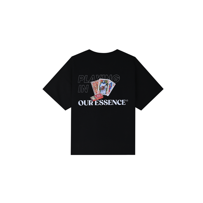 Black T-shirts, Playing in Our Essence