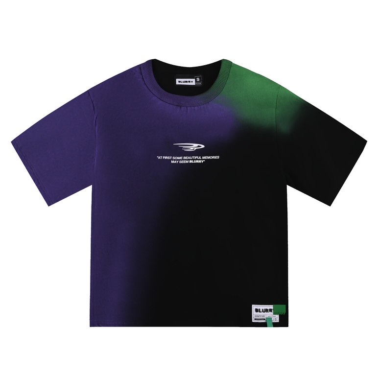 B-logo Blur black T-shirt