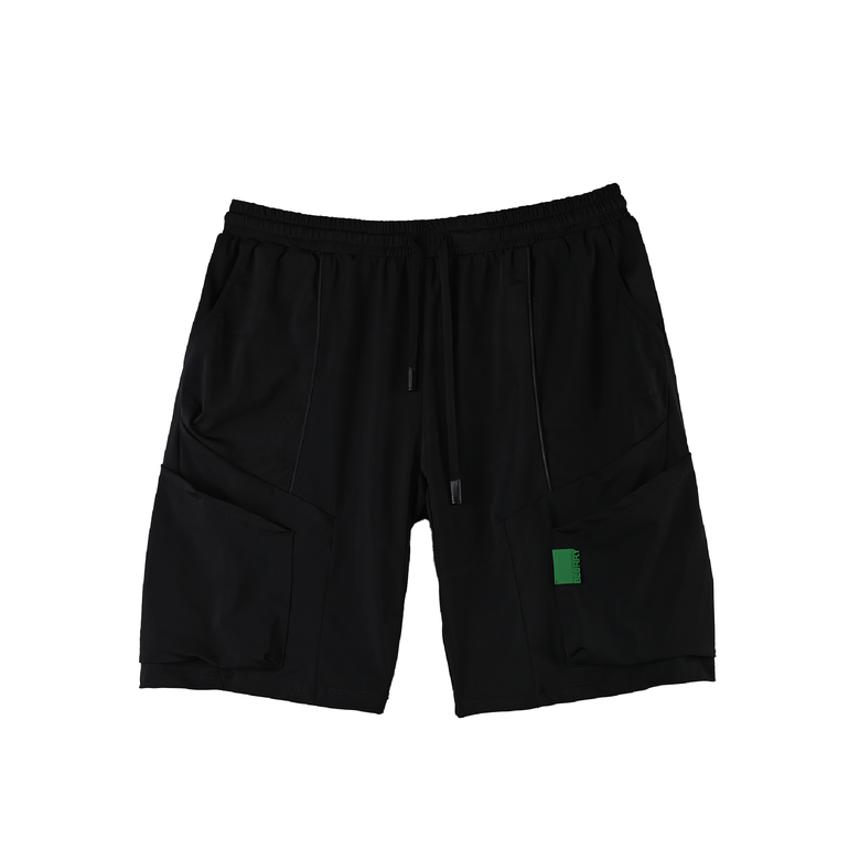 Cargo black shorts 