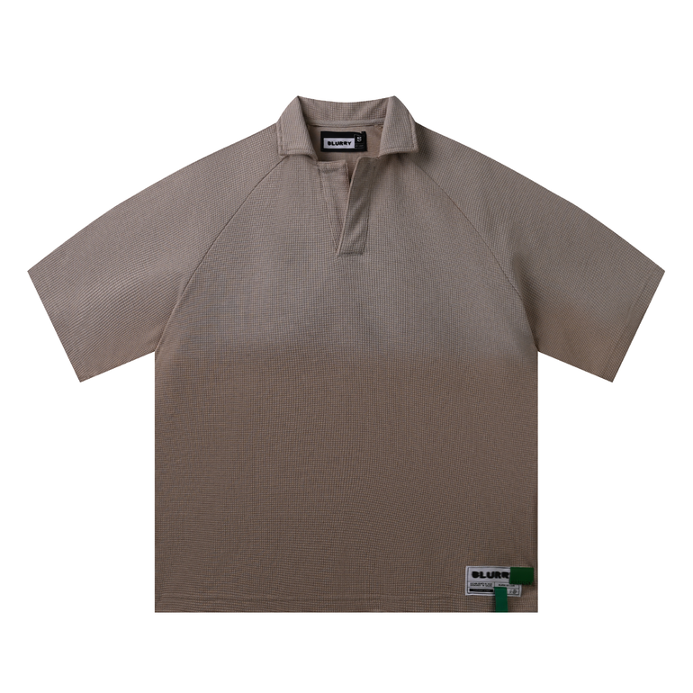Beige poloshirt