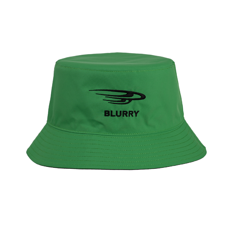 Bucket black/green hat