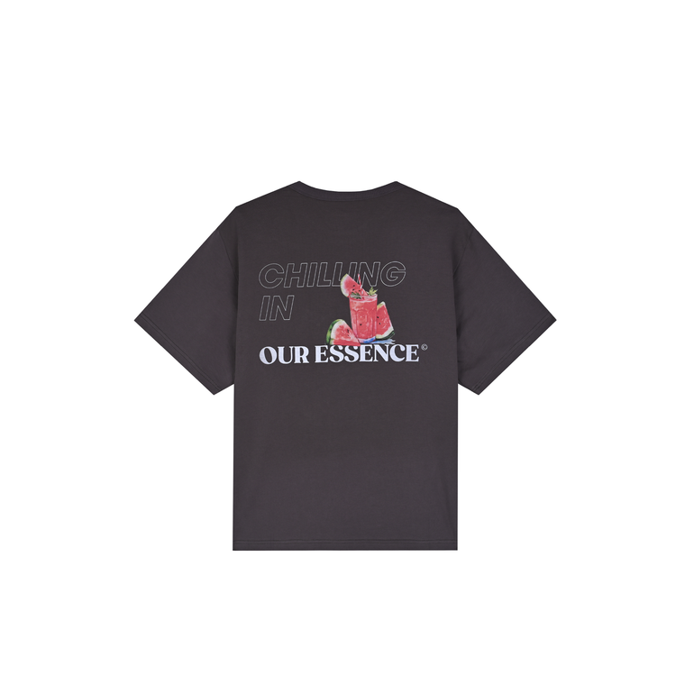 Dark Gery T-shirts, Chilling in Our Essence 