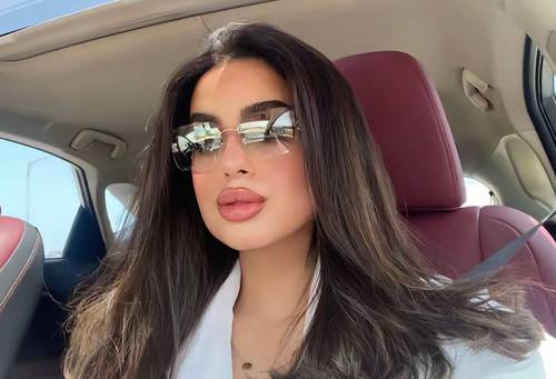 Chanel rimless Silver Transpert sunglasses