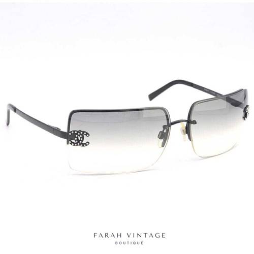 Chanel sunglasses with a black gradient
