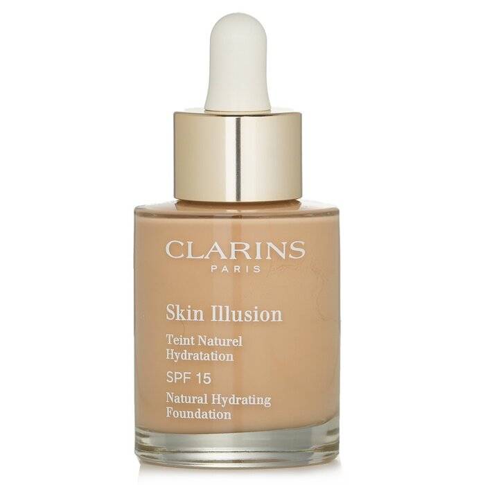 أساس مرطب طبيعي Skin Illusion SPF 15 -#110N 30ml/1oz من Clarins