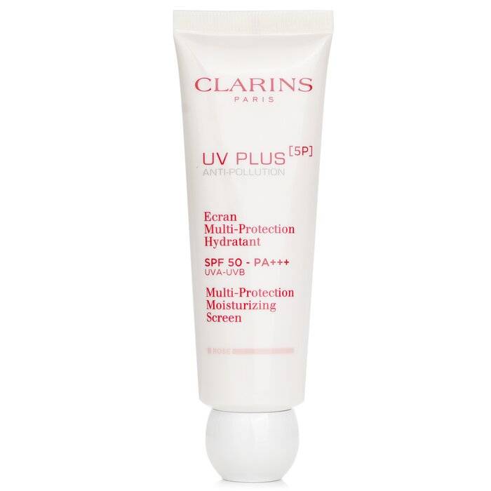 UV Plus [5P] Anti-Pollution Multi-Protection Moisturizing Screen SPF 50 - Rose 50ml/1.6oz by Clarins