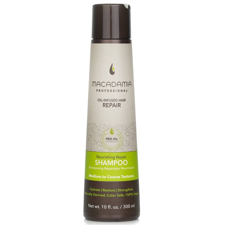 شامبو مرمم مغذٍ احترافي (لتجعدات الشعر الخشن إلى متوسط الخشونة) من Macadamia Natural Oil