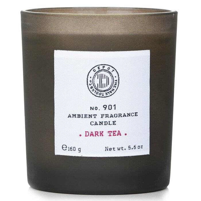شمعة عطرية رقم 901 - شاي داكن 160g/5.6oz من Depot