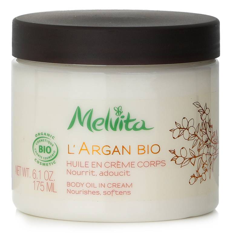 L'Argan Bio Body Oil In Cream - Nourishes & Softens by Melvita