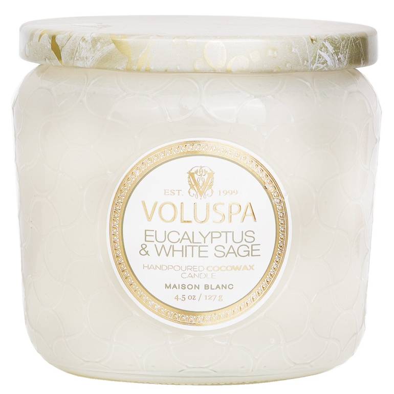 Petite Jar Candle - Eucalyptus & White Sage by Voluspa