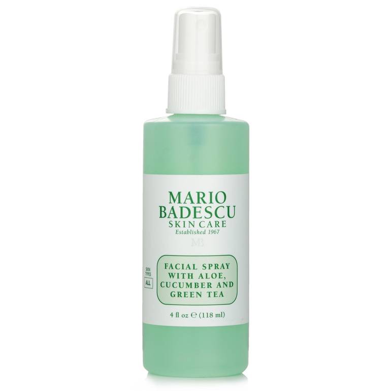 سبراي للوجه بالألوة والخيار والشاي الأخضر - لجميع أنواع البشرة من Mario Badescu