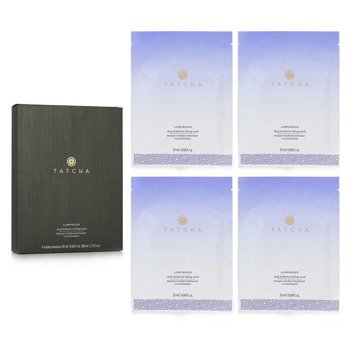 Luminous Deep Hydration Lifting Mask 4x20ml/0.68oz by Tatcha