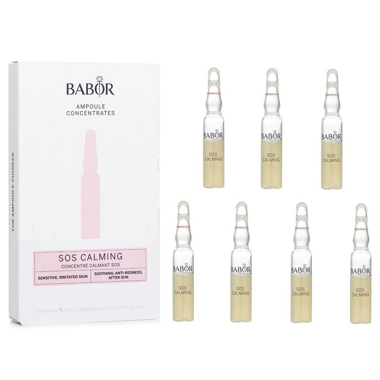 Ampoule Concentrates - SOS Calming (For Sensitive, Irritated Skin) من Babor